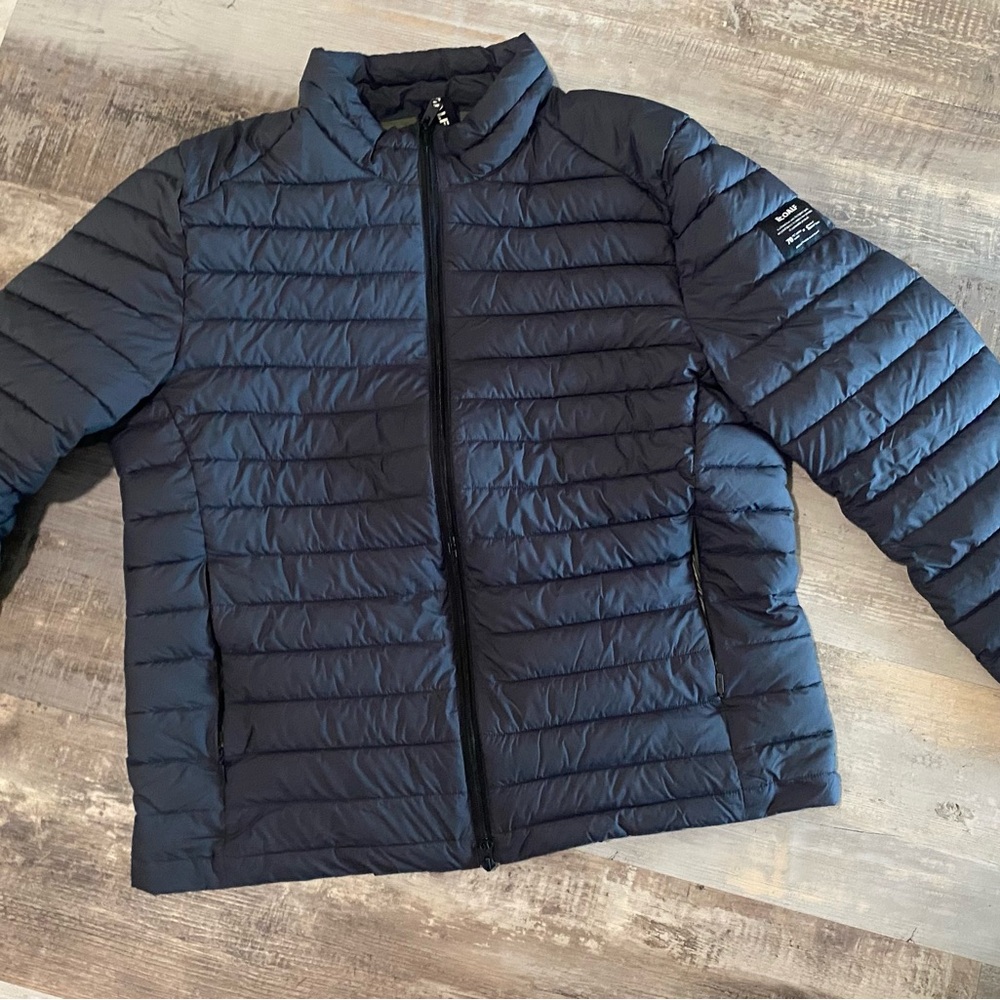 Ecoalf men’s black Puffer Jacket-NWOT